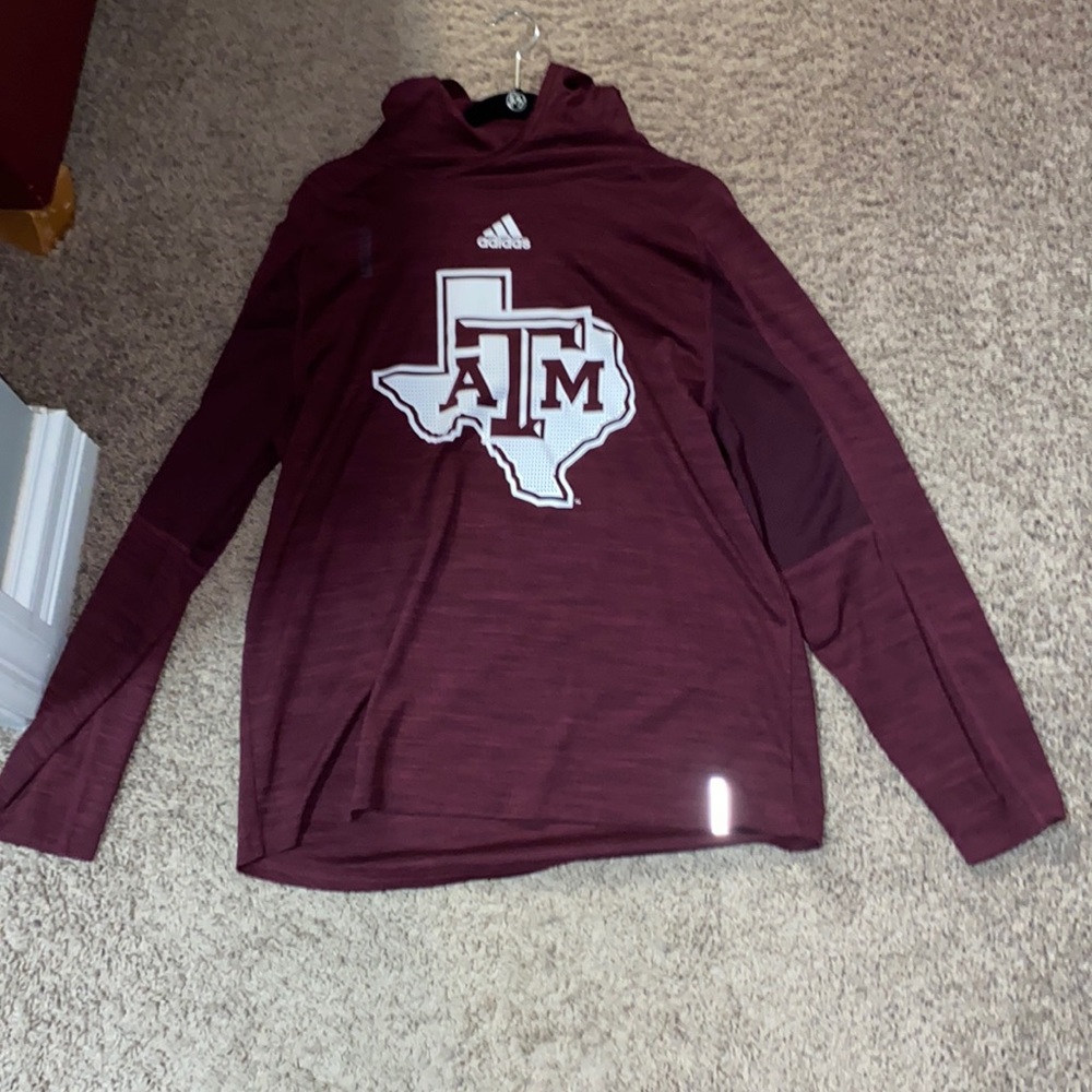 Adidas long sleeve with hood